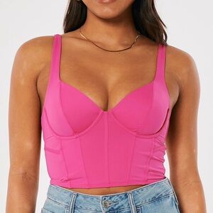 Gilly Hicks Micro Bustier Corset Top